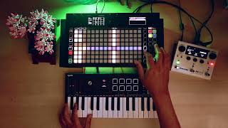 174▶️ Noise 🤘 (Synido Tempokey K32 Play + Eventide H90 // Squarp Instruments Hapax sequencer)