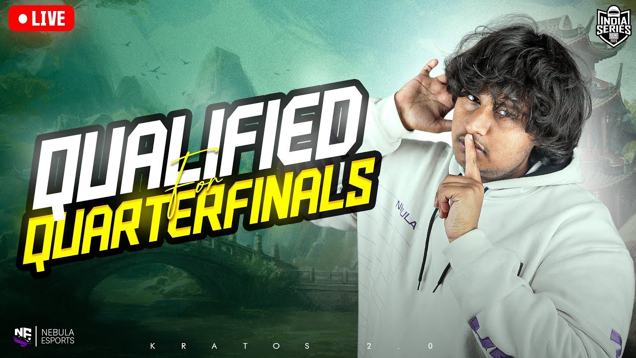 Qualified For BGIS QUARTER FINALS🔥 - NebulaKRATOS 💜