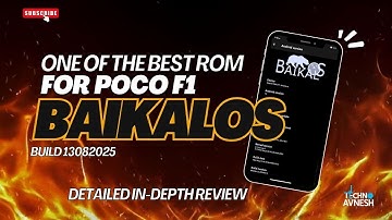 BaikalOS Review on Poco F1 🔥 New Features & Best Custom ROM in 2025!