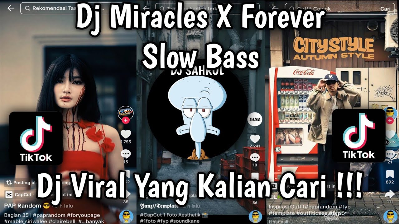 DJ MIRACLES X FOREVER SLOW BASS | TREND FYP SOND FERNANDO BASS VIRAL TIKTOK!