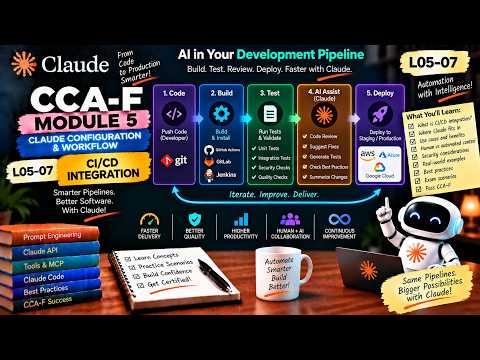 CCA-F L05-07 | Claude Code CI/CD Integration | AI-Powered Development Workflows