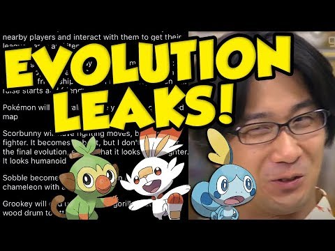 Pokemon Sword and Shield Starter Evolution Leaks Vs Official Interview! - Pokemon Sword and Shield Starter Evolution Leaks Vs Official Interview!