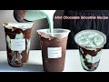 Immersion Blender Mint Chocolate Smoothie Recipe.