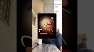 Augmented Reality Art, where every piece is game … Stay for play. #digitalart #game #ar