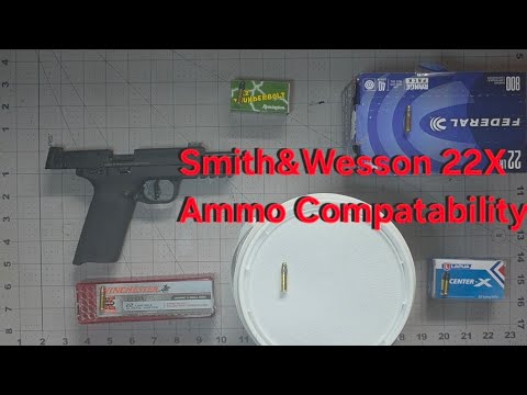 S&W 22X Reliability Test with Different .22LR Ammo