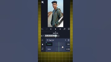 How To use page curl effect in alightmotion|#alightmotion#trending