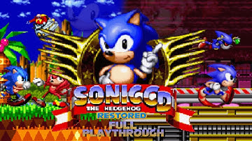Sonic CD Restored - Full Walkthrough