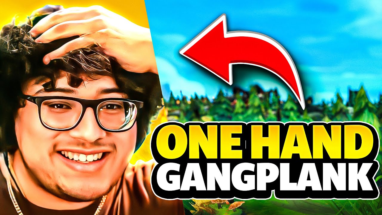I Played Gangplank with ONE HAND and This Happened.....