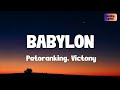 Patoranking - Babylon (Lyrics) ft Victony