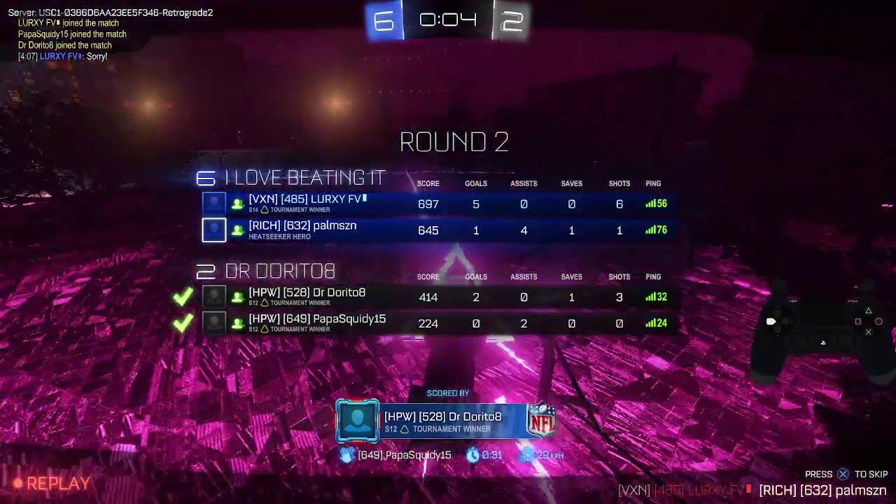 Duo tournament rocket  league