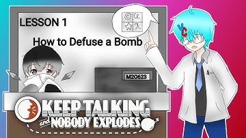 Teaching Hitotsu how to defuse a bomb (Keep Talking and Nobody Explodes)