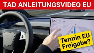 TESLA: Anleitungsvideo "Assisted Driving" für die EU | TAD ist jetzt OFFIZIELL