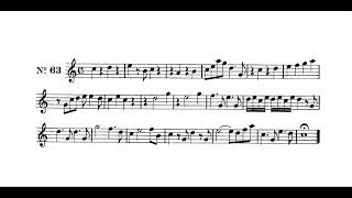 Pasquale Bona – Esercizio di Solfeggio N. 63