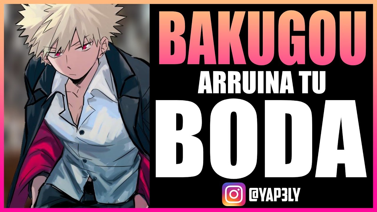 Bakugou arruina tu boda 🤫 | ASMR Anime Español | ASMR Boku no hero | Bakugou ASMR Español