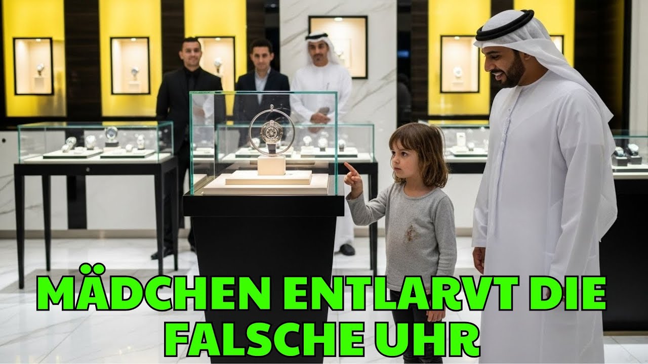 Armes Mädchen betritt den Laden eines arabischen Milliardärs… 5 Sekunden später Schock
