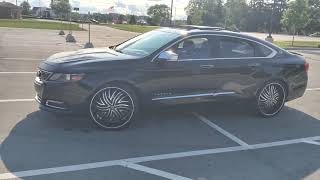Massive Tsunami 924 Rim Wheels 22 on Chevy Impala LTZ