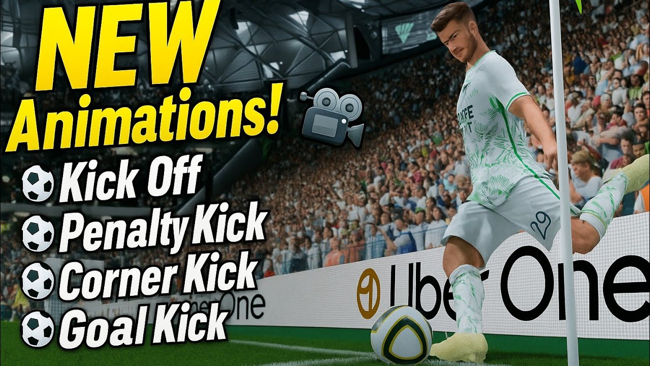 FIFA 16 NEW KICK ANIMATIONS ⚡ | Corner, Penalty & GK Update