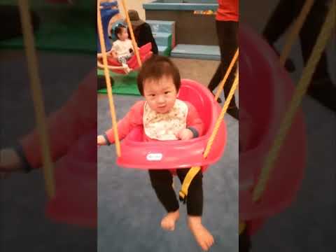 미국 myGym 그네 사고 4개월 아기