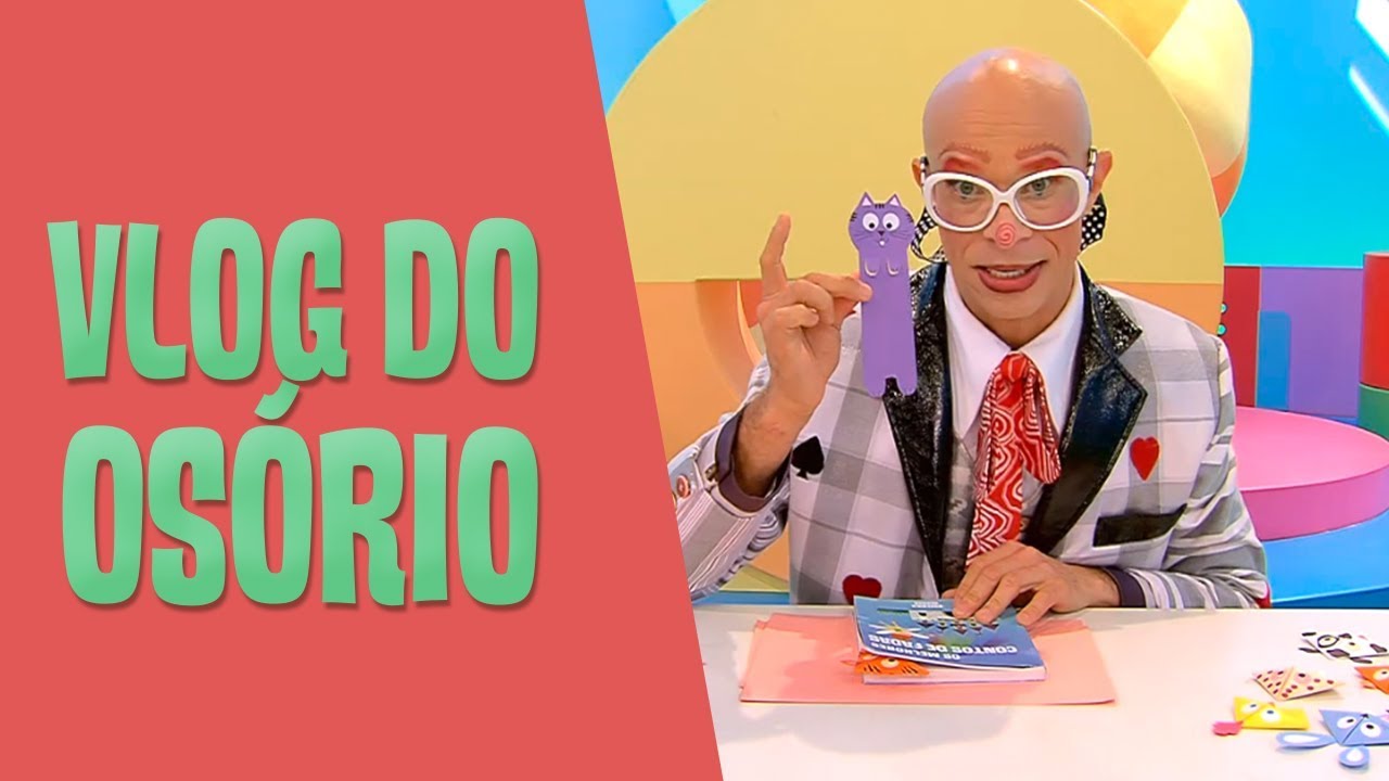 Como fazer um marcador de páginas? | Vlog do Osório