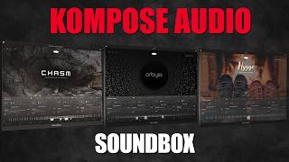 Chasm, Orbyss & Hygge от Kompose Audio для SoundBox от AudioModern на iPad screenshot 5