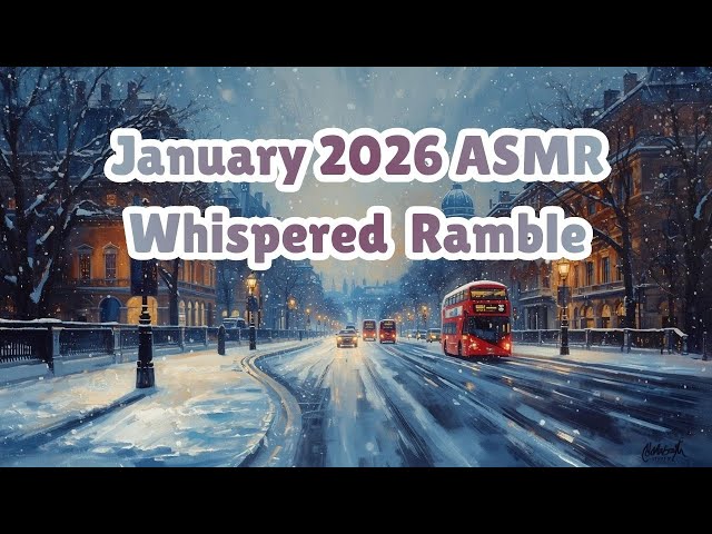 ASMR Whispered Ramble | January Life Update ❄️ Pregnancy & Other Thoughts | Audio Only