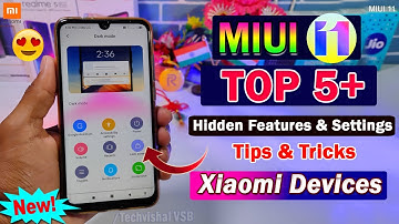 MIUI 11 TOP 5+ Secret Hidden Setting Features | MIUI 11 Unique Features | MIUI 11 Tips & Tricks
