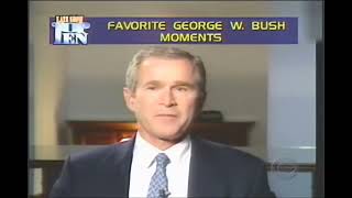 Favorite George W. Bush Moments