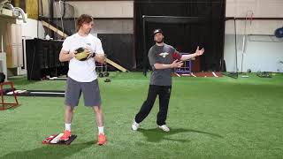 Lateral Step Throw MB - 5 Tool Sports Science
