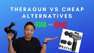Theragun vs cheaper alternatives from Amazon - Review