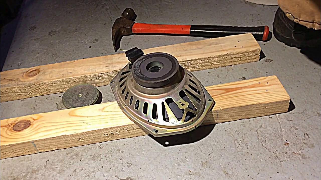 how to remove from a speaker in less than 20 seconds YouTube