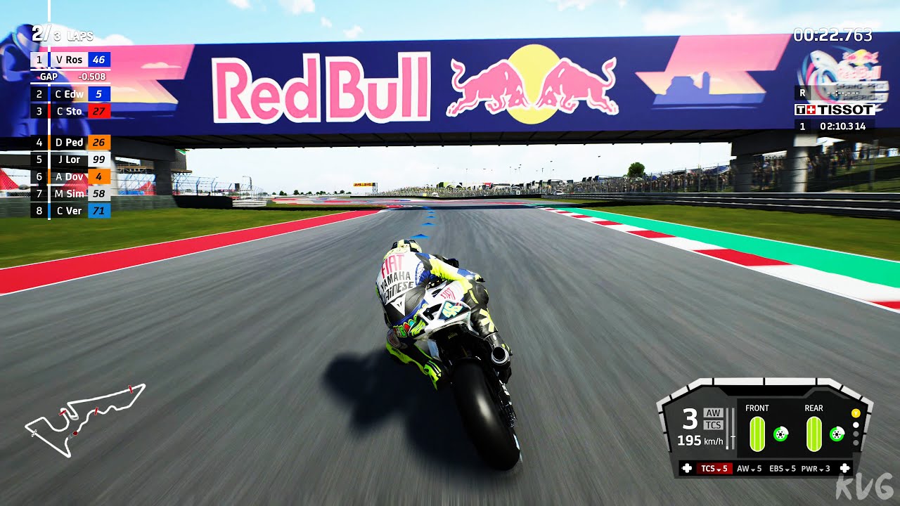 MotoGP 21 - Valentino Rossi (2007) Gameplay (PC UHD) [4K60FPS]