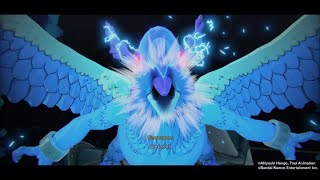 Digimon Story Time Stranger Parrotmon boss battle w/ Growlmon Kyubimon and Guardromon