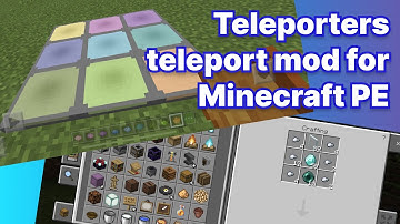 Teleporters - teleport mod for Minecraft PE / small review and how to