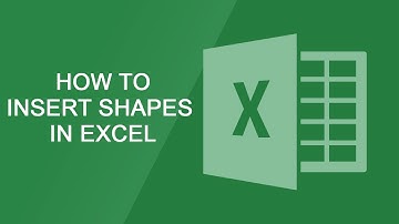 How to Insert & Customize Shapes in Excel