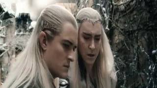 Hobbit: Beş Ordunun Savaşı - Thranduil & Tauriel Resimi