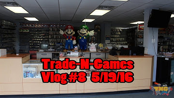 Trade-N-Games Vlog #8 Collectors case overflowing & Store tour