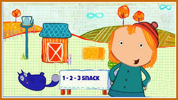 Peg + Cat - 1 2 3 Snack Funny Educational Counting Video Game For Children English