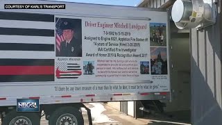 Celebrity Local businesses honor Mitch Lundgaard in memorial trailer Wealth