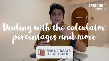 UCAT QR - Calculator and Percentages