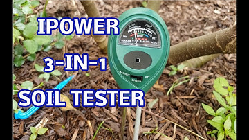 iPower 3 in 1 bodemtester - Eenvoudig te gebruiken tuingereedschap
