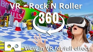 360 Video - VR Funfair  Rock N Roller - VR Madness - Experience the excitement of VR