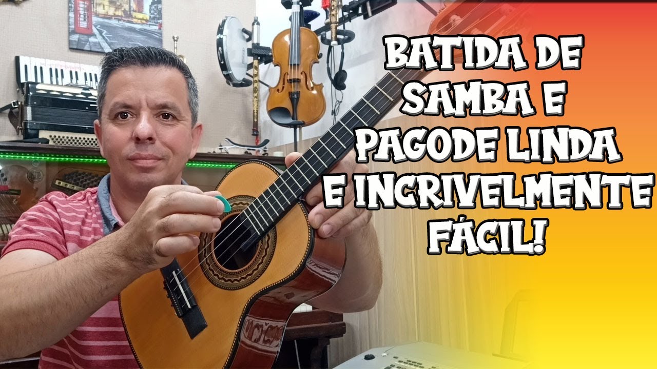LEVADA DE SAMBA E PAGODE - VIDEO AULA DE CAVAQUINHO PARA INICIANTES / LEVADA DE CAVACO