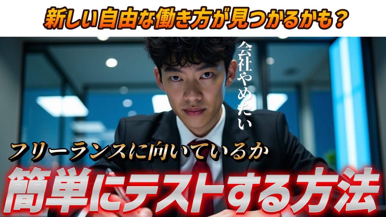 【働き方選択】フリーランス向く人＆向かない人