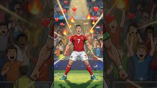 Number 7 Legend vs Football Genius 😱⚽ | Who Is The GOAT? 👑🔥#Ronaldo #Messi #CR7 #GOAT #Football