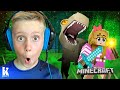 Escape Jurassic Island in MINECRAFT: Jurassic WORLD (Story!!!) K-CITY GAMING