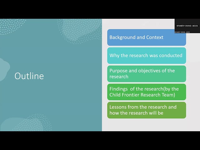 Watch Webinar: research on care leavers Kenya on YouTube.
