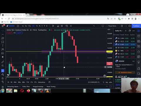 Analisa Trading Forex Scalping NZDUSD Strategi Price Action 4 Juli 2022