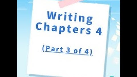 How To Write Chapter 4 Thesis Dissertation Quantitative (Part 3 of 4)