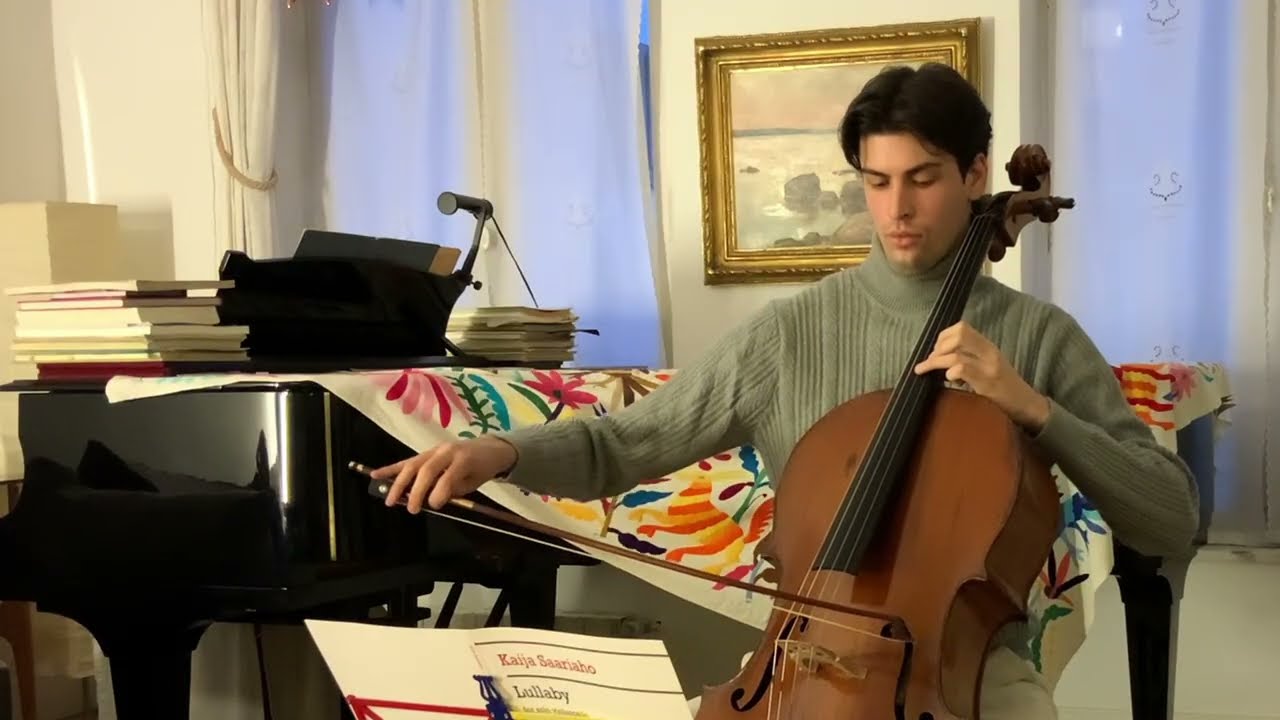 Kaija Saariaho: Lullaby, for cello solo (2019)