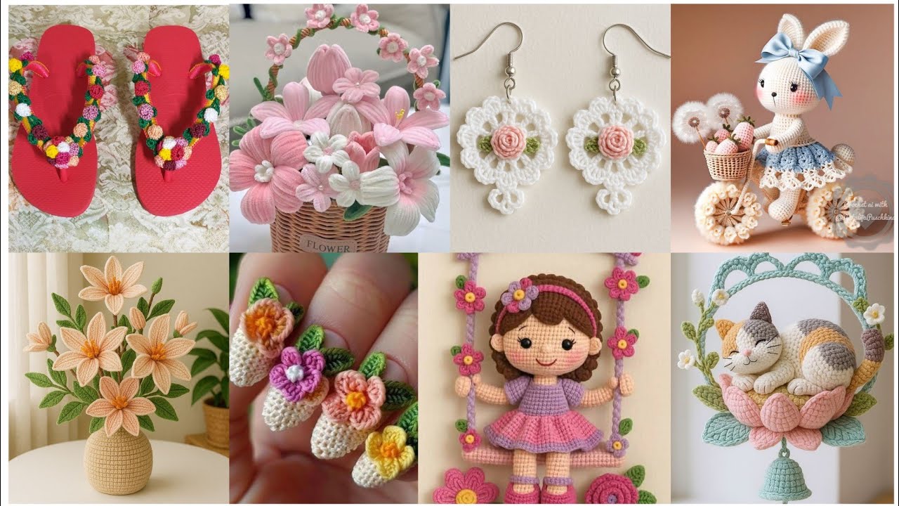 Trending and stunning New crochet handmade Home decor ideas new collection with beautiful ideas